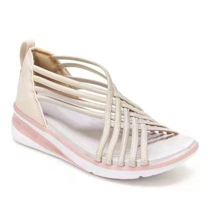 Large Size Fish Mouth Roman Women's Sandals